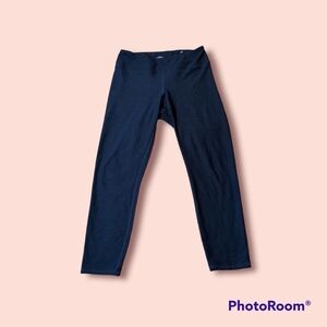 MAURICES inMotion Yoga Capri Navy Athletic Running Mid-Calf length ~Size 0X